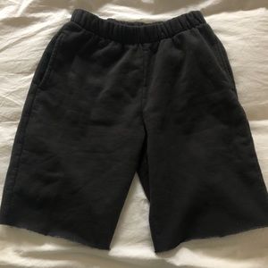 brandy black rosa sweatshorts